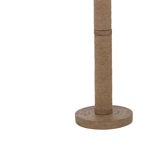 Chester - Floor Lamp - Natural / White