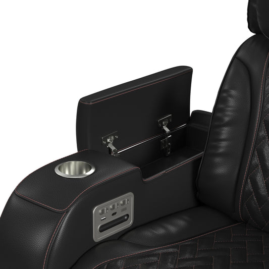 Prime Time - P3 Recliner With LED And Wireless Charger Pocket