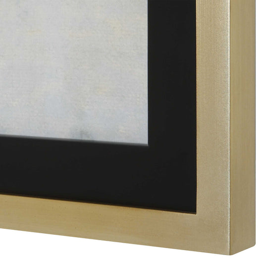 Gilded Horizon - Framed Print