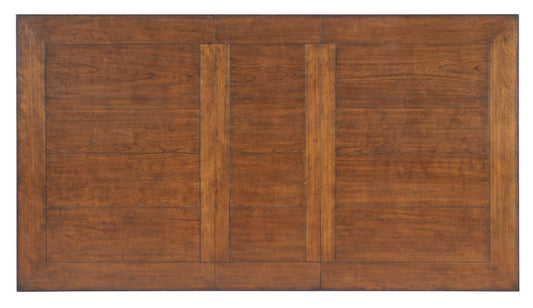 Fenmore - Leg Dining Table - Mocha And Distressed Cherry