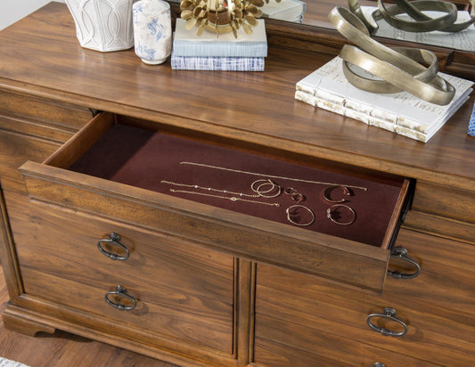 Echelon - Dresser - Heritage Walnut