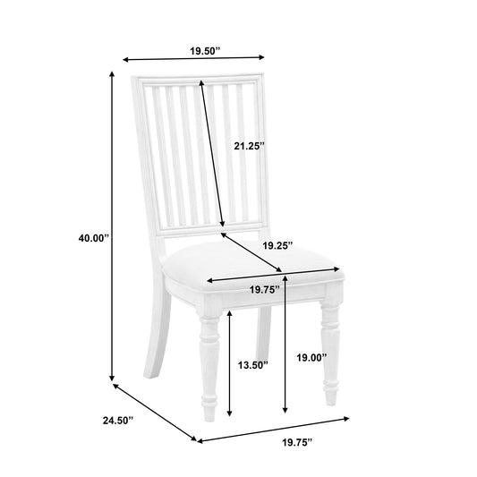 Madison Ridge - Farmhouse Side Chair (Set of 2) - Buff Gray