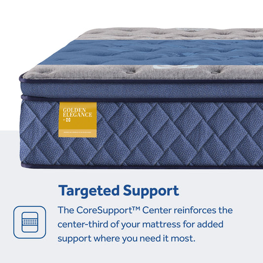 Golden Elegance - Royal Park Soft Euro Pillow Top Mattress