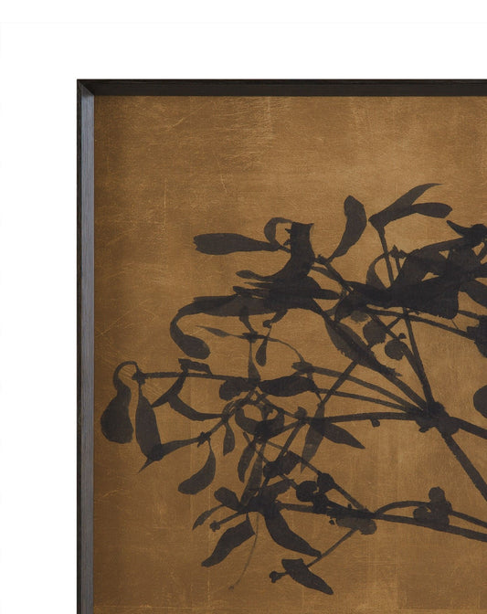 Tak Met Bloesem - Triptych Framed Print (Set of 3) - Brown / Black
