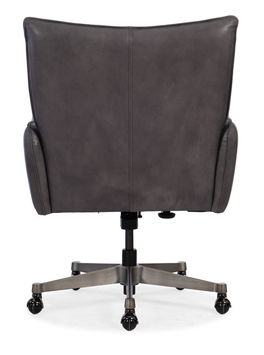EC - Quinn Executive Swivel Tilt Chair - Dark Gray