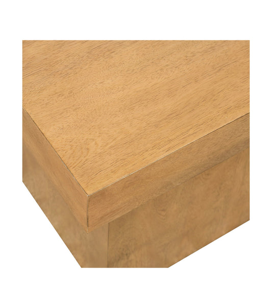 Padula - Large End Table - Light Oak