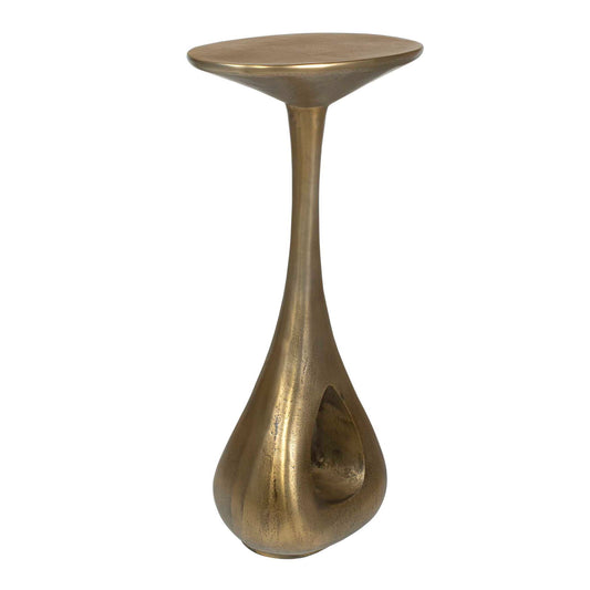 Tolstoy - Indoor-Outdoor Accent Table - Brass