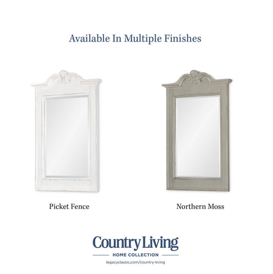 Vintage Market - Scalloped Mirror