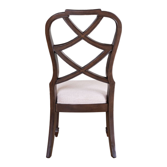 Providence Park - Wood Back Side Chair - Chateau Brown