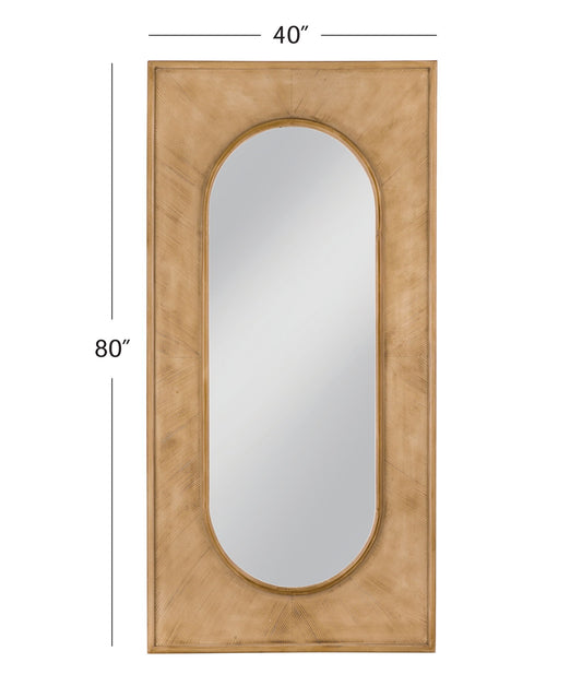 Liam - Floor Mirror - Natural