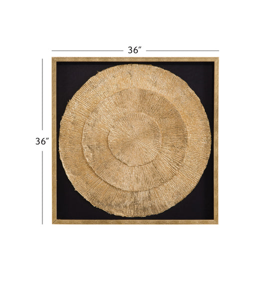 Ophelia Canvas Art - Black