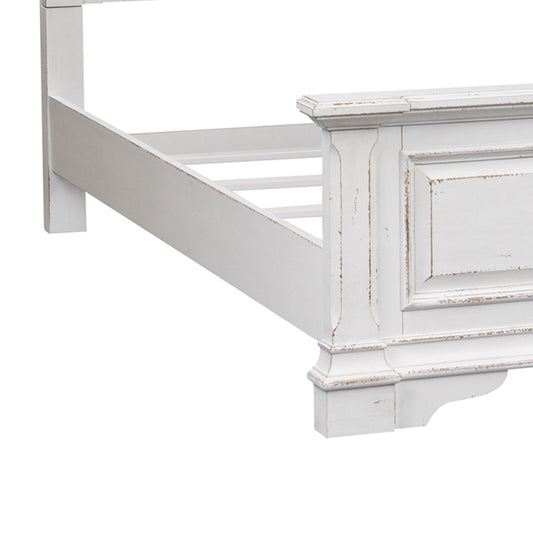 Abbey Park - Panel Bed Rails - Antique White