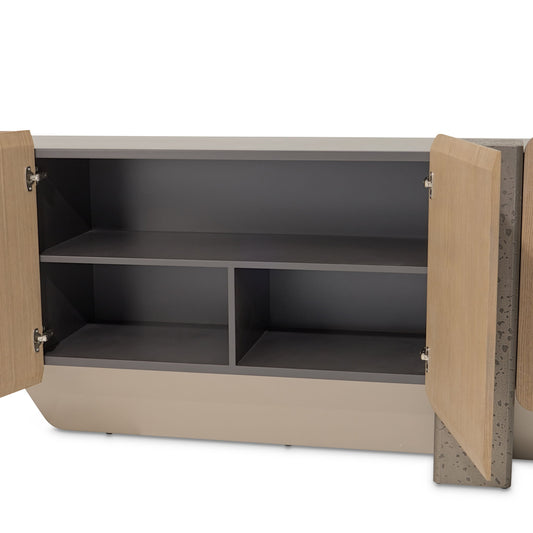 Bristol Point - Console Table - Saddle Brown