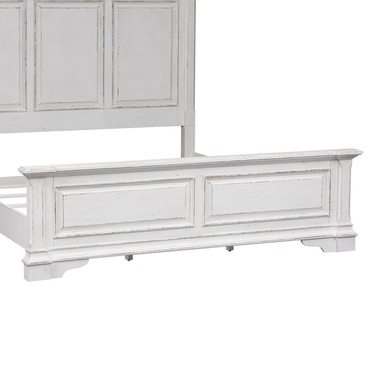 Abbey Park - King Panel Footboard - Antique White