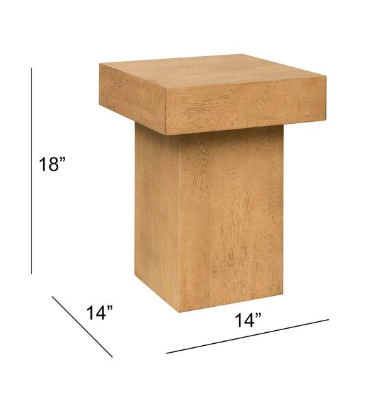 Padula - End Table - Light Oak
