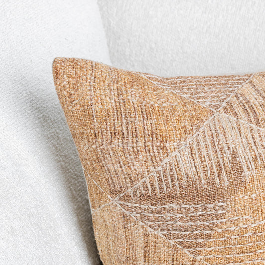 Rev - 22" x 22"Pillow - Caramel