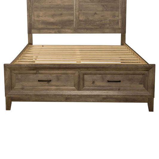Ridgecrest - Queen Storage Footboard - Cobblestone