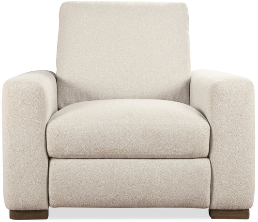 MS - Small Optimus Power Recliner With Power Headrest - Beige