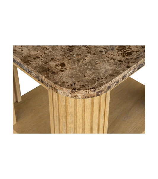 Arlo - End Table - Pale Oak