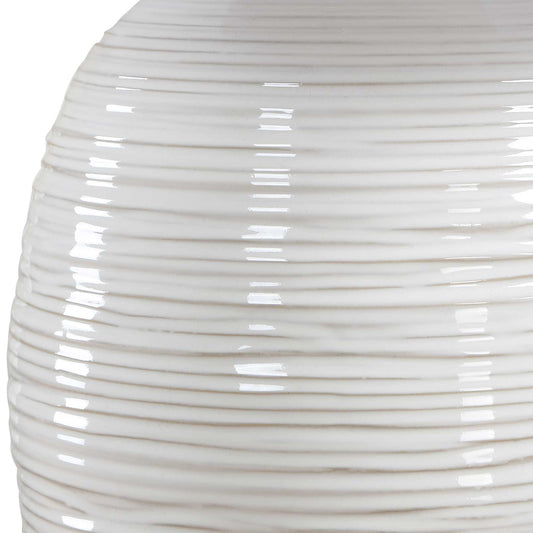 Alkman - Table Lamp - White Glaze