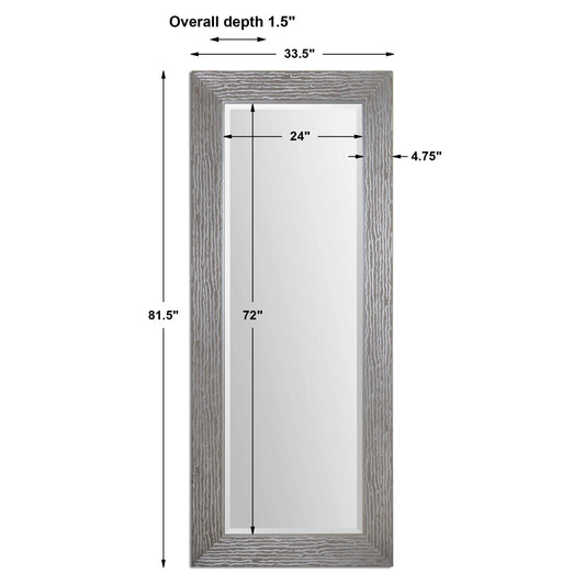 Amadeus - Large Mirror - Silver
