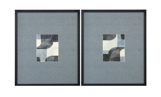 Urban Bound II Framed Print - Dark Gray