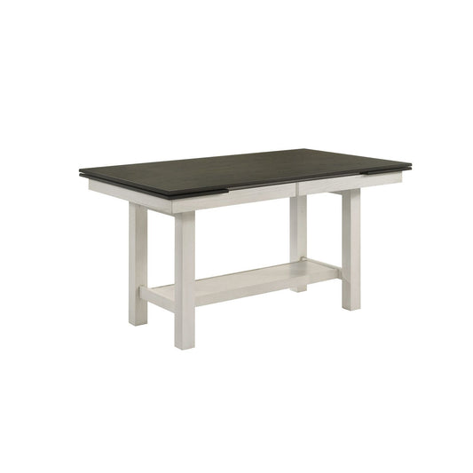Brook Bay - Gathering Trestle Table Base - Textured White / Carbon Gray