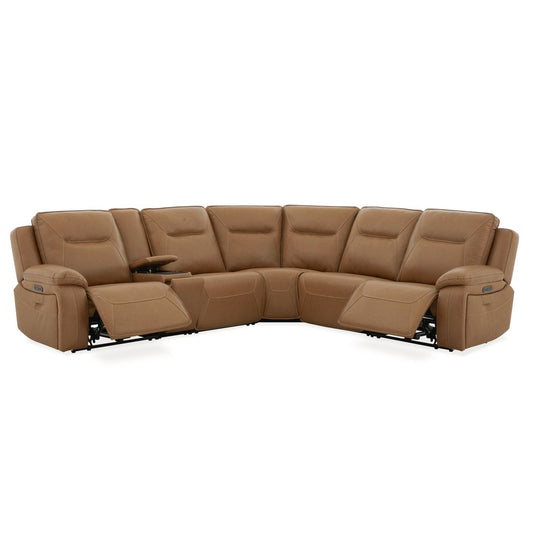 Callihan - 6 Piece Sectional - York Butternut