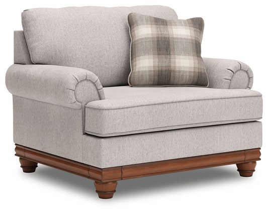 Clearbrooke - Chair And A Half - Sandstone