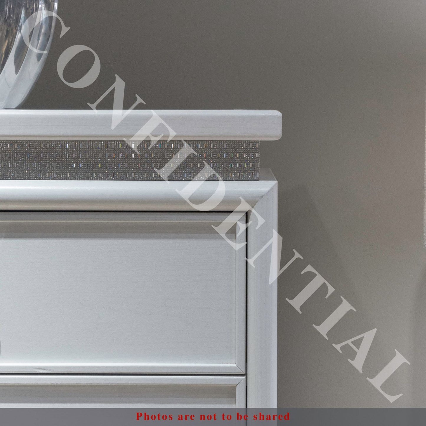 Reflections - Queen Panel Footboard - Pearl White