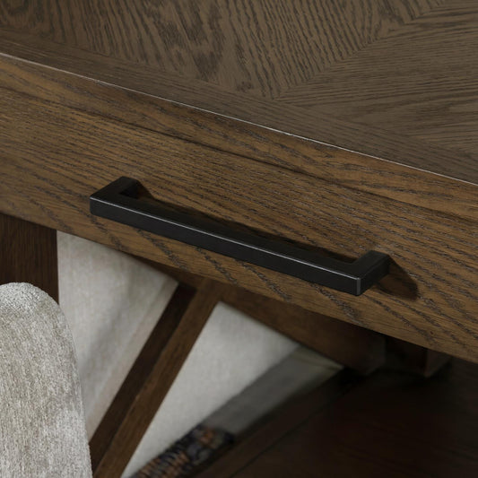 Ellison - Lift Top Cocktail Table With Casters - Desert Oak