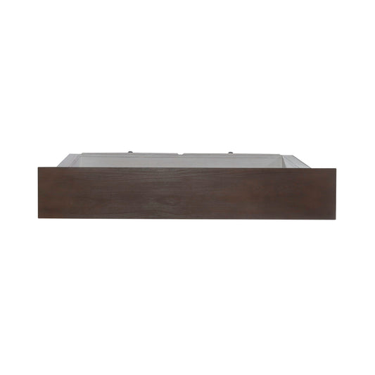 River Place - Angled Server Hutch - Riverstone White & Tobacco