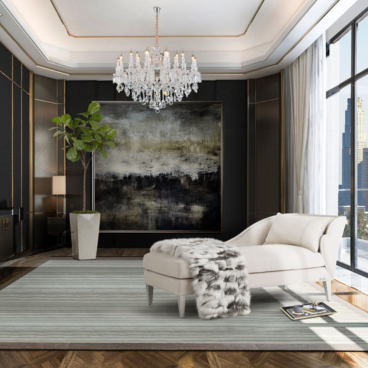 Michael Amini Lighting - Chambord 25-Light Traditional Crystal Chandelier - Clear