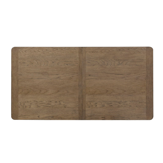 Farmhouse Reimagined - Trestle Table Top - Antique White / Chestnut Tops