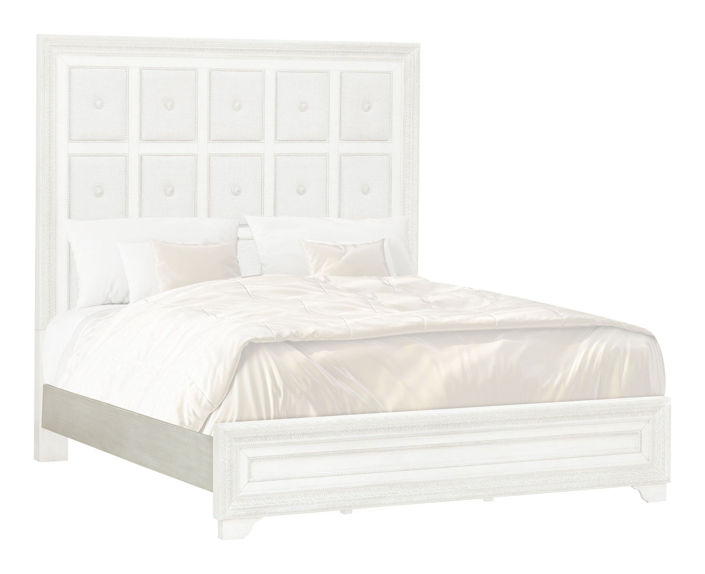 Camila - Queen / King Side Rails Set - Cream