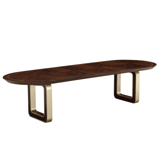 Houston - Oval Dining Table - Walnut