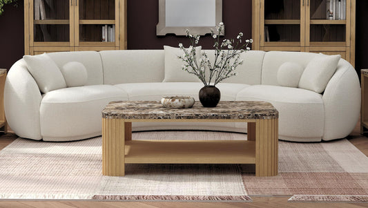 Arlo - Coffee Table - Pale Oak