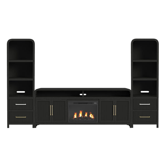 Ridgemont - 4 Piece Entertainment Unit With 82" TV Console