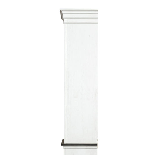 Allyson Park - Right Pier Top - Wirebrushed White / Charcoal