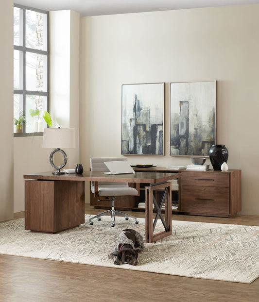 Elon - Lateral File - Dark Brown