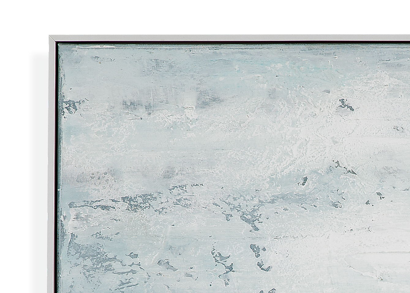 Landslide Canvas Art - Dark Gray