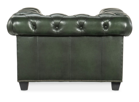 SS - Charleston Tufted Chair - Dark Green