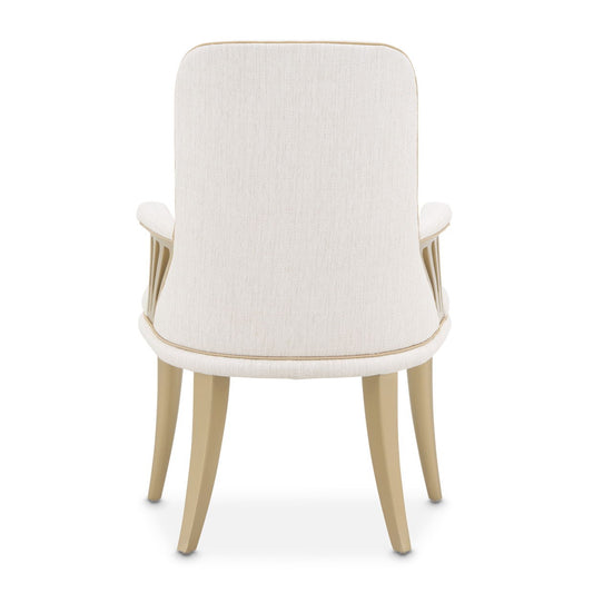 La Terrazza - Dining Arm Chair (Set of 2) - Creamy Pearl