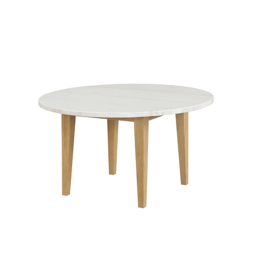Essence - 54" Round Dining Table With Marble Top