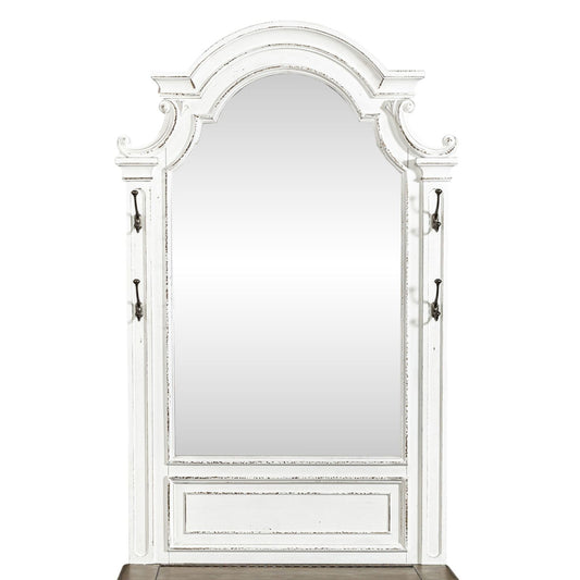 Magnolia Manor - Hall Tree Top - Antique White