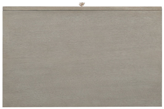 Elixir - 2-Drawer Nightstand - Pearl Silver
