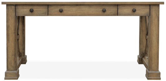 Melange - Architectural Writing Desk - Light Brown