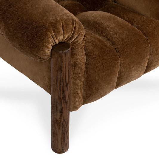 Sansa - Upholstered Accent Chair - Bronze