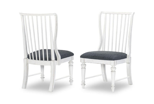 Cottage Park - Slat Back Side Chair (Set of 2) - White