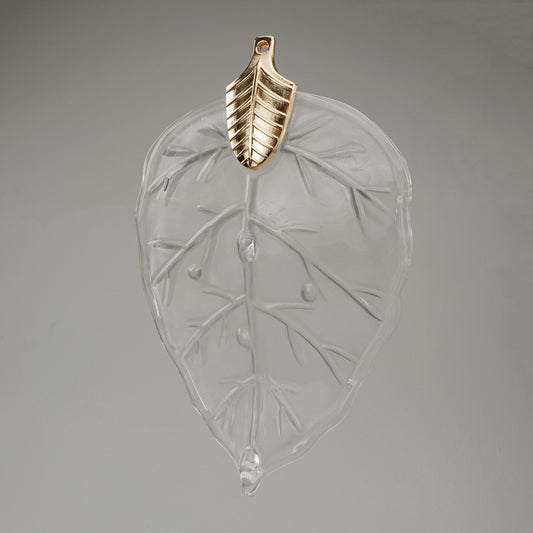 Michael Amini Lighting - Autumn 12-Light Rectangular Chandelier - Frost / Gold